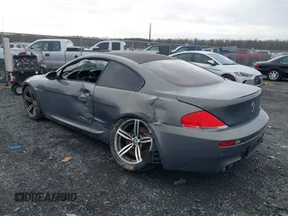 2007 BMW 6 Series M6 with VIN WBSEH93517CY23578, listed as a IAAI auction lot 41490863 with 75,448 mi miles. Bid and sale history available at carsss.com. Image 3.