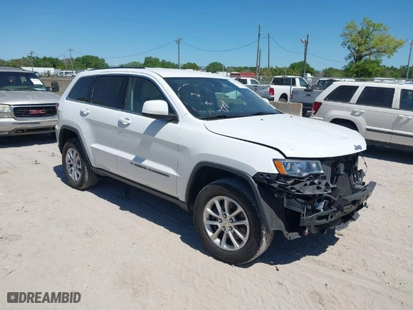 2022 Jeep Grand Cherokee WK Laredo E with VIN 1C4RJFAG3NC138737, listed as a IAAI auction lot 41832321 with NaN miles. Bid and sale history available at carsss.com. Image 1.