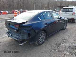 2021 Mazda 3 S with VIN JM1BPAAL5M1344295, listed as a IAAI auction lot 41499549 with 35,513 mi miles and . Bid and sale history available at DreamBid. Image 4.
