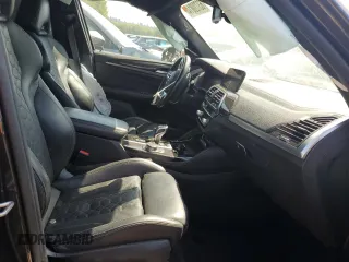2021 BMW X3 M with VIN 5YMTS0C05M9E94967, listed as a Copart auction lot 63720814 with 0 mi miles and Salvage Title. Bid and sale history available at carsss.com. Image 7.