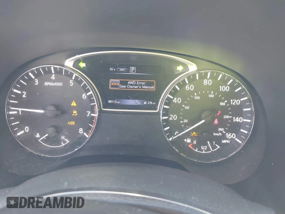 2019 Nissan Pathfinder SV z VIN 5N1DR2MM1KC643549, wystawiony jako IAAI lot #41223662 z przebiegiem 89 113 mil mil oraz . Historia ofert i sprzedaży dostępna na DreamBid. Obrazek 7.