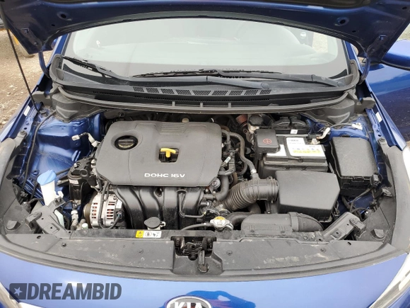 2018 Kia Forte LX with VIN 3KPFK4A78JE280282, listed as a Copart auction lot 52081785 with 75,515 mi miles and Salvage Title. Bid and sale history available at DreamBid. Image 11.