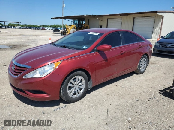 2013 Hyundai Sonata GLS with VIN 5NPEB4AC9DH586755, listed as a Copart auction lot 53889985 with 125,943 mi miles and Salvage Title. Bid and sale history available at carsss.com. Image 1.