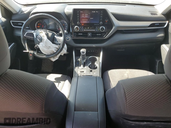2020 Toyota Highlander LE with VIN 5TDBZRBH6LS009874, listed as a Copart auction lot 48354095 with 121,865 mi miles and Non repairable. Bid and sale history available at DreamBid. Image 8.