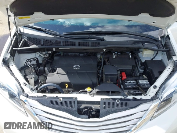 2016 Toyota Sienna Ltd with VIN 5TDDK3DC3GS144473, listed as a IAAI auction lot 41681218 with 32,080 mi miles. Bid and sale history available at carsss.com. Image 10.