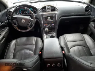 2017 Buick Enclave Leather with VIN 5GAKRBKD5HJ340245, listed as a Copart auction lot 41649255 with 110,383 mi miles and Salvage Title. Bid and sale history available at DreamBid. Image 8.
