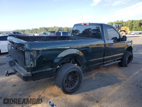 2017 Ford F-150 XL with VIN 1FTMF1EF0HKD96241, listed as a Copart auction lot 72636114 with 130,154 mi miles and Salvage title. Bid and sale history available at DreamBid. Image 3.