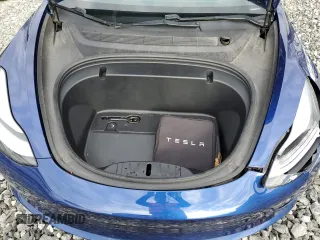 2020 Tesla Model 3 Long Range with VIN 5YJ3E1EB0LF664562, listed as a Copart auction lot 50484355 with 31,884 mi miles and Salvage Title. Bid and sale history available at carsss.com. Image 12.