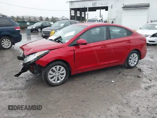 2020 Hyundai Accent SE with VIN 3KPC24A6XLE099469, listed as a IAAI auction lot 40924712 with 90,952 mi miles. Bid and sale history available at carsss.com. Image 18.