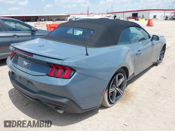 2024 Ford Mustang EcoBoost z VIN 1FAGP8UHXR5131595, wystawiony jako IAAI lot #42674491 z przebiegiem 34 264 mil mil oraz . Historia ofert i sprzedaży dostępna na DreamBid. Obrazek 4.