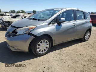 2014 Nissan Note SV with VIN 3N1CE2CP3EL365434, listed as a Copart auction lot 64331985 with 102,286 mi miles and Salvage title. Bid and sale history available at DreamBid. Image 1.