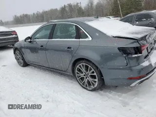 2019 Audi A4 Prestige with VIN WAUFNAF47KA121646, listed as a Copart auction lot 83153154 with 68,912 mi miles and Salvage Title. Bid and sale history available at carsss.com. Image 2.
