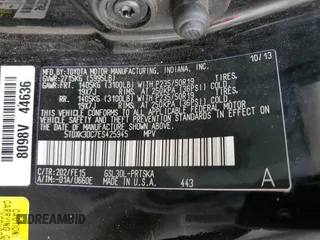 2014 Toyota Sienna SE with VIN 5TDXK3DC7ES425945, listed as a Copart auction lot 63067955 with 173,815 mi miles and Salvage title. Bid and sale history available at DreamBid. Image 12.