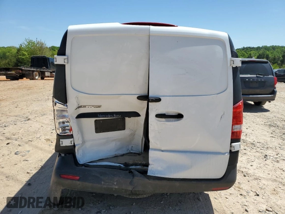 2023 Mercedes-Benz Metris Cargo with VIN W1YV0BEYXP4227971, listed as a Copart auction lot 52766075 with 41,571 mi miles and Salvage title. Bid and sale history available at DreamBid. Image 6.