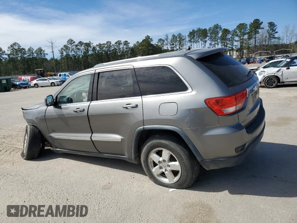 2012 Jeep Grand Cherokee Laredo with VIN 1C4RJEAG7CC281701, listed as a Copart auction lot 47366415 with 193,477 mi miles and Salvage Title. Bid and sale history available at carsss.com. Image 2.