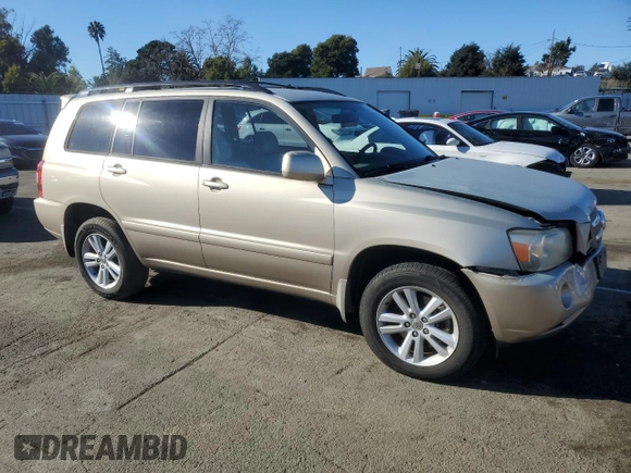 2006 Toyota Highlander z VIN JTEEW21A560013855, wystawiony jako Copart lot #88144905 z przebiegiem 154 983 mil mil oraz Szkoda całkowita • Salvage title. Historia ofert i sprzedaży dostępna na DreamBid. Obrazek 4.