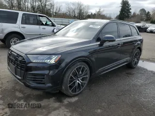 2020 Audi Q7 Prestige with VIN WA1VXAF7XLD008853, listed as a Copart auction lot 47663265 with 52,530 mi miles and Salvage title. Bid and sale history available at DreamBid. Image 1.