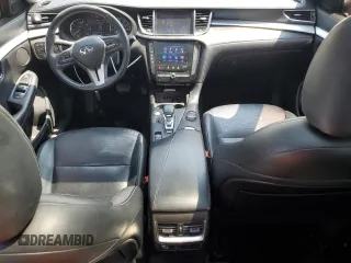 2019 Infiniti QX50 Essential with VIN 3PCAJ5M3XKF117589, listed as a Copart auction lot 58156705 with 59,554 mi miles and Salvage title. Bid and sale history available at DreamBid. Image 8.