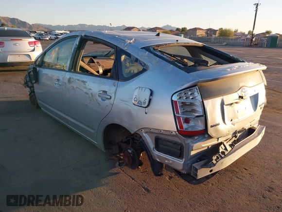 2008 Toyota Prius with VIN JTDKB20U883379664, listed as a IAAI auction lot 42234485 with Not Provided miles and . Bid and sale history available at DreamBid. Image 3.