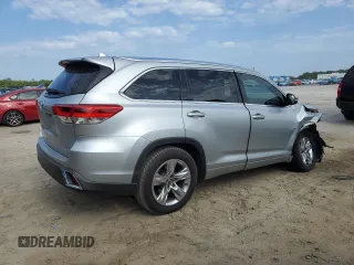 2018 Toyota Highlander Limited with VIN 5TDYZRFH6JS246060, listed as a Copart auction lot 56359525 with 196,151 mi miles and Salvage title. Bid and sale history available at DreamBid. Image 3.