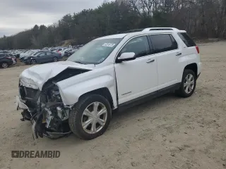 2016 GMC Terrain SLT z VIN 2GKFLUE3XG6230243, wystawiony jako Copart lot #52016775 z przebiegiem 148 257 mil mil oraz Szkoda całkowita • Salvage title. Historia ofert i sprzedaży dostępna na DreamBid. Obrazek 1.