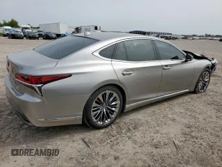2020 Lexus LS 500 с VIN JTHD51FF0L5011509, выставлен на аукционе Copart как лот 56854095 с пробегом 34 215 миль миль и Списание • Salvage title. История ставок и продаж доступна на DreamBid. Изображение 3.