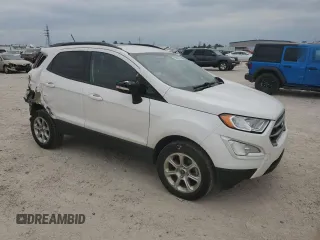 2020 Ford EcoSport SE with VIN MAJ6S3GL3LC313669, listed as a Copart auction lot 53001735 with 66,316 mi miles and Salvage Title. Bid and sale history available at carsss.com. Image 4.