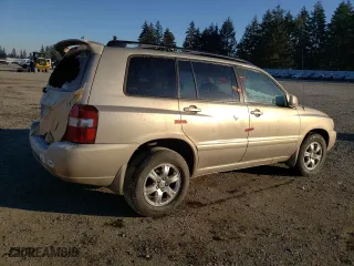 2006 Toyota Highlander with VIN JTEGP21A160123159, listed as a Copart auction lot 42777545 with 0 mi miles and Salvage Title. Bid and sale history available at carsss.com. Image 3.