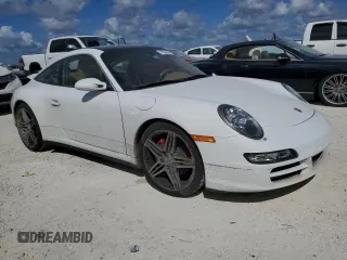 2008 Porsche 911 4S with VIN WP0BB29938S755398, listed as a Copart auction lot 74534604 with 0 mi miles and Salvage Title. Bid and sale history available at carsss.com. Image 4.