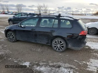 2017 Volkswagen Golf SportWagen SE with VIN 3VWC17AU1HM509704, listed as a Copart auction lot 83662574 with 176,875 mi miles and Salvage Title. Bid and sale history available at carsss.com. Image 2.