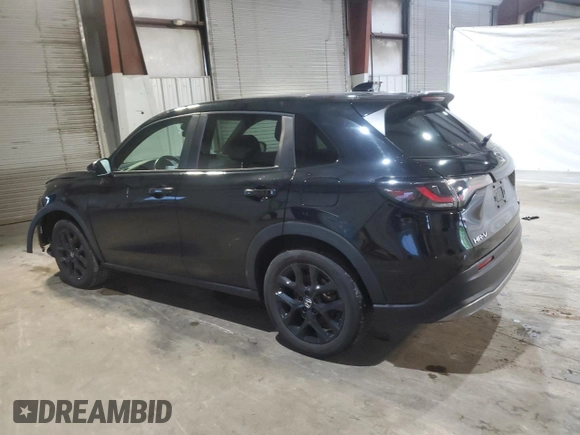 2023 Honda HR-V Sport with VIN 3CZRZ2H58PM703145, listed as a Copart auction lot 60353815 with 33,733 mi miles and Salvage title. Bid and sale history available at DreamBid. Image 2.