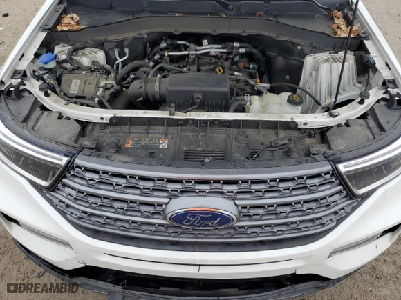 2022 Ford Explorer XLT with VIN 1FMSK7DH3NGA09409, listed as a Copart auction lot 45080265 with 48,141 mi miles and Salvage Title. Bid and sale history available at carsss.com. Image 14.