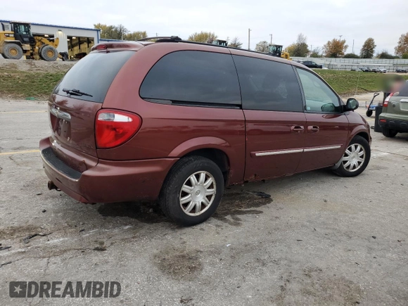 2007 Chrysler Town & Country LWB Touring with VIN 2A4GP54L07R278578, listed as a Copart auction lot 79761394 with 228,537 mi miles and Salvage Title. Bid and sale history available at carsss.com. Image 3.