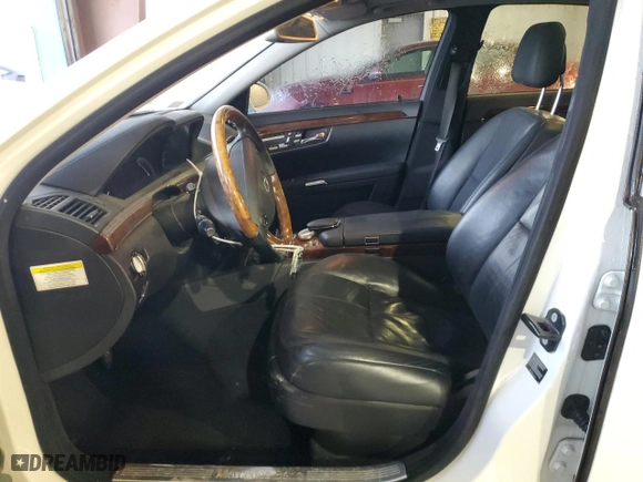 2009 Mercedes-Benz S-Class 5.5L V8 with VIN WDDNG71X99A247374, listed as a Copart auction lot 45904905 with 149,237 mi miles and Salvage Title. Bid and sale history available at carsss.com. Image 7.