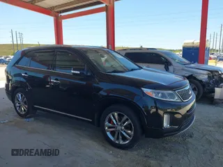 2015 Kia Sorento SX Limited with VIN 5XYKW4A74FG638961, listed as a IAAI auction lot 41763253 with 111,826 mi miles. Bid and sale history available at carsss.com. Image 13.