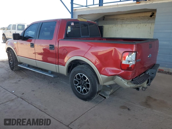 2008 Ford F-150 XLT with VIN 1FTPW12598FA21188, listed as a Copart auction lot 53971565 with 151,522 mi miles and Salvage Title. Bid and sale history available at carsss.com. Image 2.