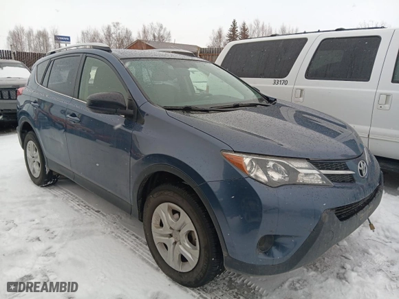 2013 Toyota RAV4 LE with VIN JTMBFREV5DD017987, listed as a Copart auction lot 51307385 with 131,025 mi miles and Salvage Title. Bid and sale history available at carsss.com. Image 4.
