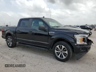 2020 Ford F-150 XL with VIN 1FTEW1CP6LFA93918, listed as a Copart auction lot 51951675 with 47,827 mi miles and Salvage Title. Bid and sale history available at carsss.com. Image 4.