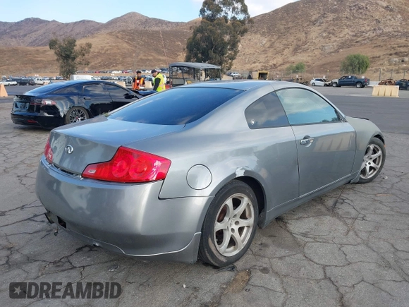 2006 Infiniti G35 with VIN JNKCV54E16M715225, listed as a IAAI auction lot 41359174 with 174,288 mi miles. Bid and sale history available at carsss.com. Image 4.