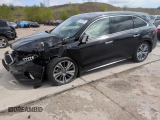 2017 Acura MDX Technology with VIN 5FRYD4H54HB008242, listed as a Copart auction lot 55939025 with Not provided miles and Salvage title. Bid and sale history available at DreamBid. Image 1.