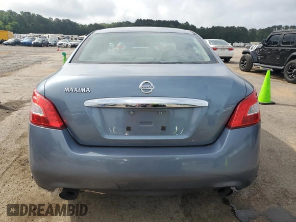 2010 Nissan Maxima SV with VIN 1N4AA5AP8AC865539, listed as a Copart auction lot 55561305 with 83,285 mi miles and Salvage title. Bid and sale history available at DreamBid. Image 6.