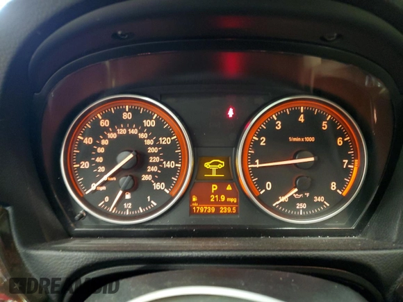 2013 BMW 3 Series 328i xDrive with VIN WBAKF3C55DJ386198, listed as a Copart auction lot 81337694 with 179,739 mi miles and Non Repairable. Bid and sale history available at carsss.com. Image 9.