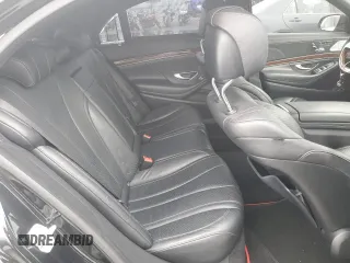 2015 Mercedes-Benz S 550 with VIN WDDUG8CB2FA130184, listed as a Copart auction lot 44603455 with 107,520 mi miles and Salvage Title. Bid and sale history available at carsss.com. Image 10.