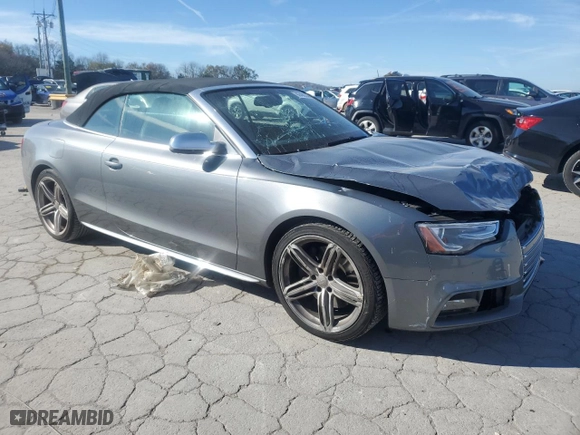 2013 Audi S5 Premium Plus with VIN WAUCGAFH7DN001180, listed as a Copart auction lot 80486344 with 139,521 mi miles and Clean Title. Bid and sale history available at carsss.com. Image 4.