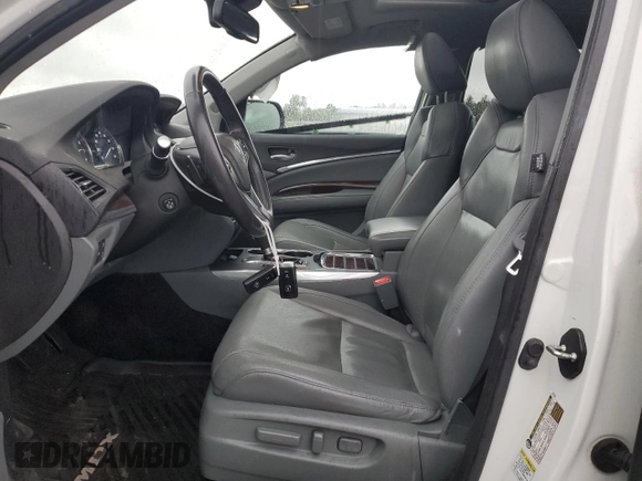 2014 Acura MDX Advance with VIN 5FRYD4H87EB027647, listed as a Copart auction lot 60404595 with 172,899 mi miles and Salvage title. Bid and sale history available at DreamBid. Image 7.