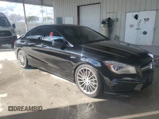 2015 Mercedes-Benz CLA 45 AMG with VIN WDDSJ5CB8FN218575, listed as a Copart auction lot 79330934 with 75,167 mi miles and Non Repairable. Bid and sale history available at DreamBid. Image 4.