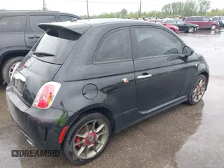 2012 FIAT 500 Abarth z VIN 3C3CFFFH9CT360049, wystawiony jako IAAI lot #42319565 z przebiegiem 163 888 mil mil oraz . Historia ofert i sprzedaży dostępna na DreamBid. Obrazek 4.