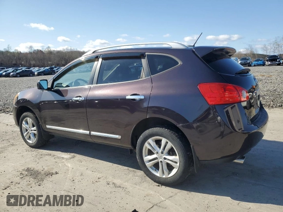 2012 Nissan Rogue SV with VIN JN8AS5MVXCW352946, listed as a Copart auction lot 53124875 with 99,248 mi miles and Salvage Title. Bid and sale history available at carsss.com. Image 2.