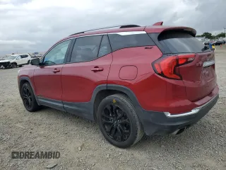 2020 GMC Terrain SLT with VIN 3GKALPEX2LL172598, listed as a Copart auction lot 53658905 with 58,697 mi miles and Salvage title. Bid and sale history available at DreamBid. Image 2.