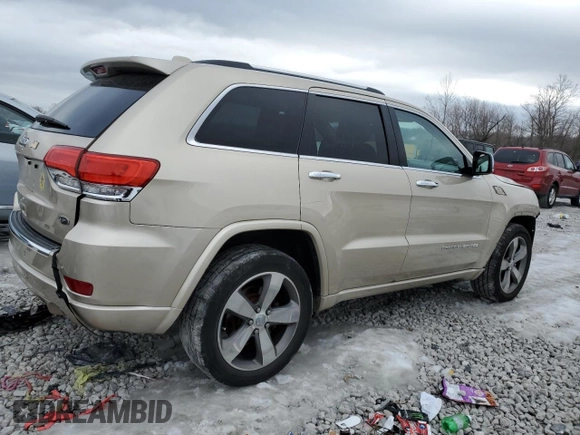 2015 Jeep Grand Cherokee High Altitude with VIN 1C4RJECG4FC669809, listed as a Copart auction lot 88909645 with 115,752 mi miles and Salvage Title. Bid and sale history available at carsss.com. Image 3.
